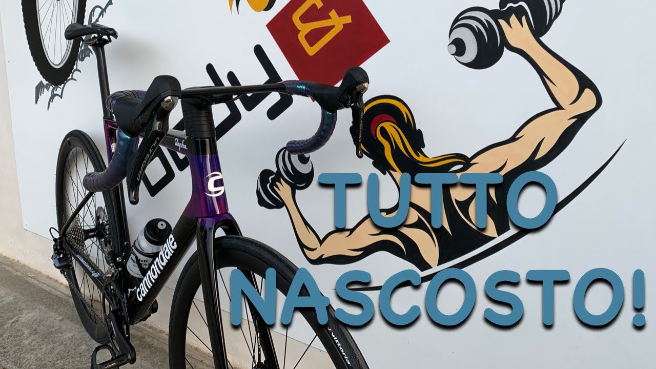 COME NASCONDERE I FILI SULLA CANNONDALE SUPERSIX EVO: ANCHE CON CAMBIO MECCANICO