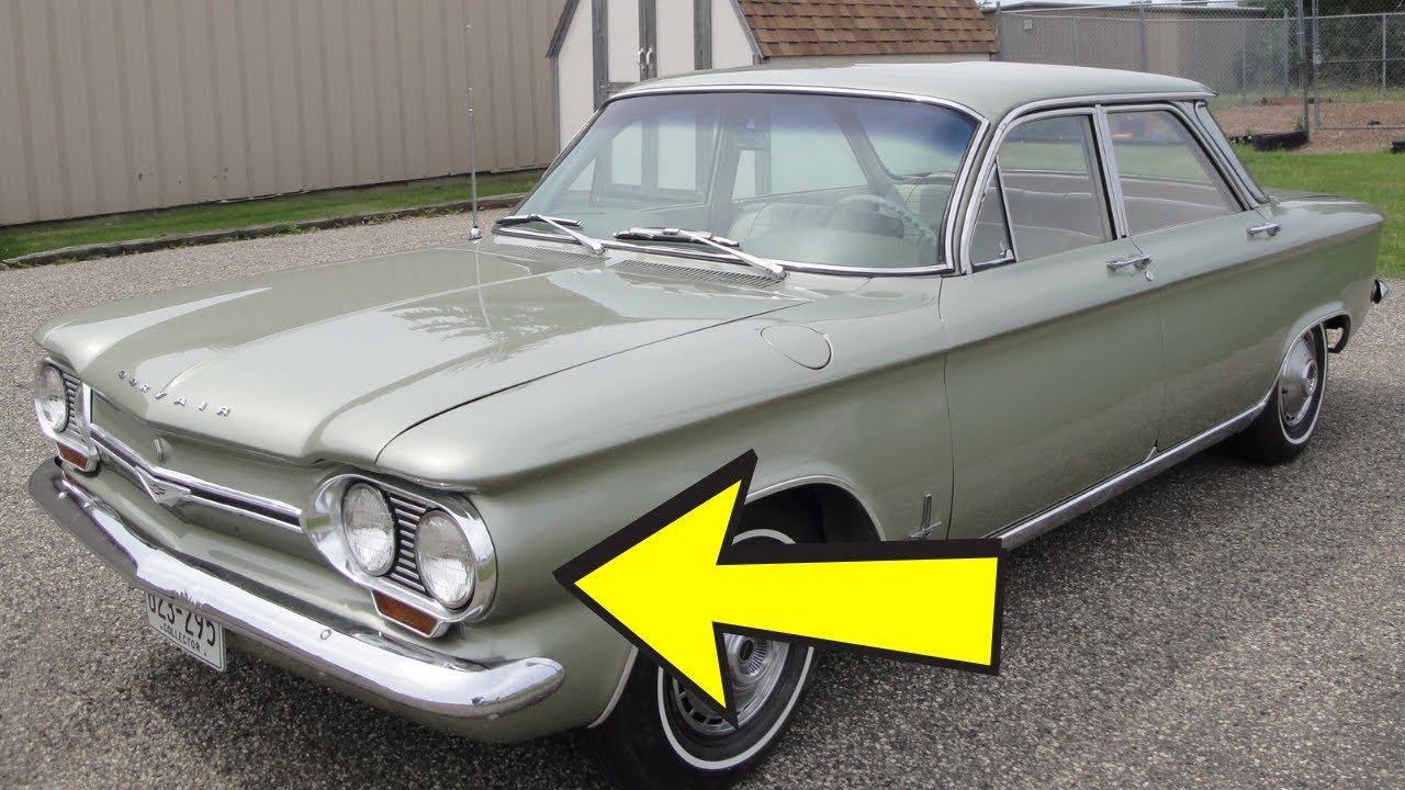 Even at 90 HP & Rear Engine, The 1963 Chevy Corvair SHOCKED EVERYONE with Canyon Handling
