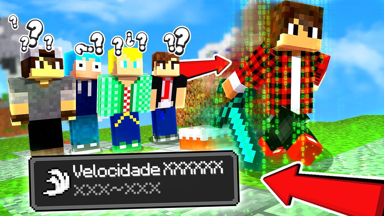 O HACKER COM SUPER VELOCIDADE NO CAKE WARS!