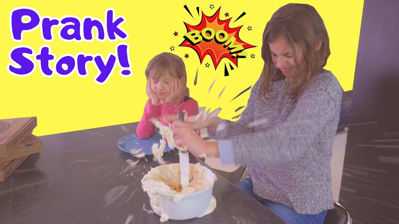 PRANK STORY • LE GATEAU D'ANNIVERSAIRE EXPLOSIF - STUDIO BUBBLE TEA PRANKS