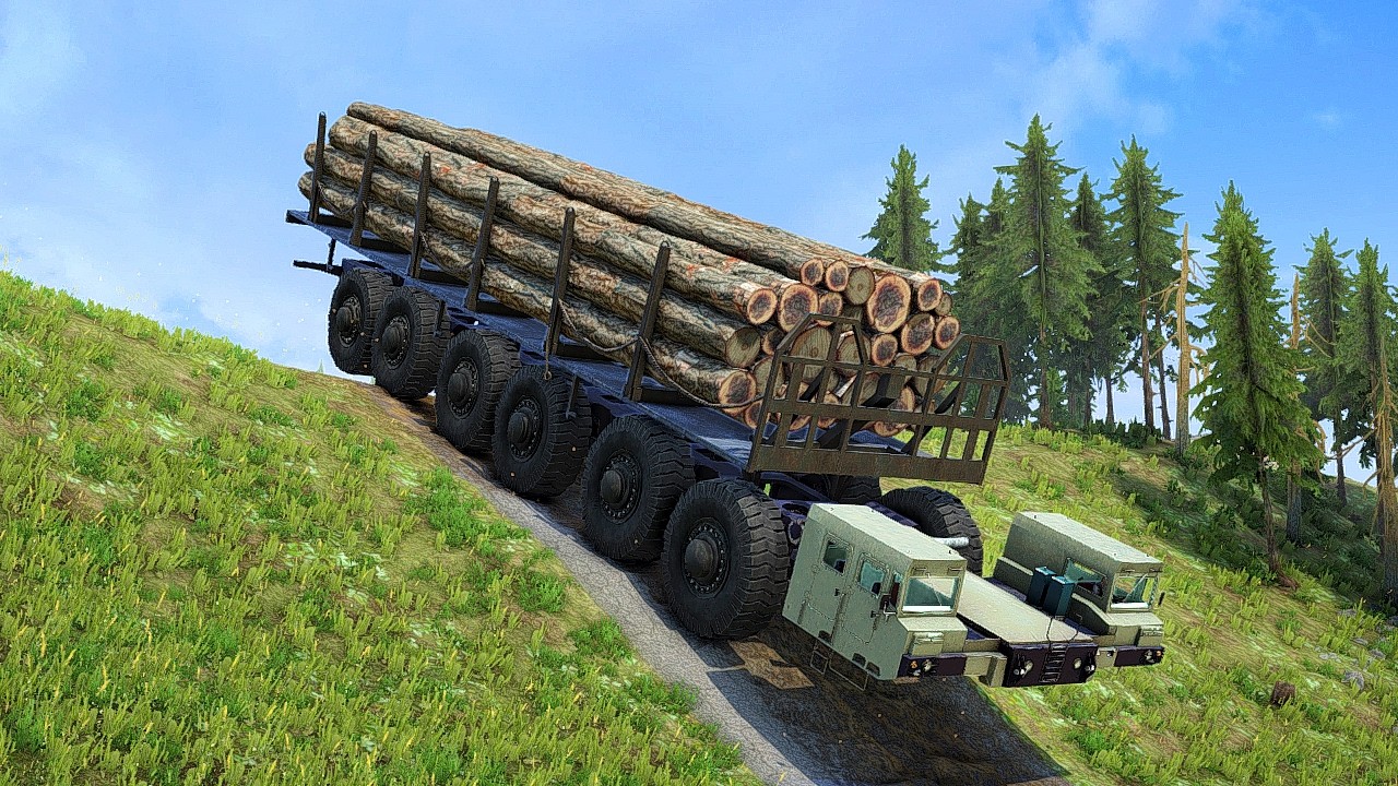 The NIGHTMARE Route | Logging Truck vs Impossible Terrain
