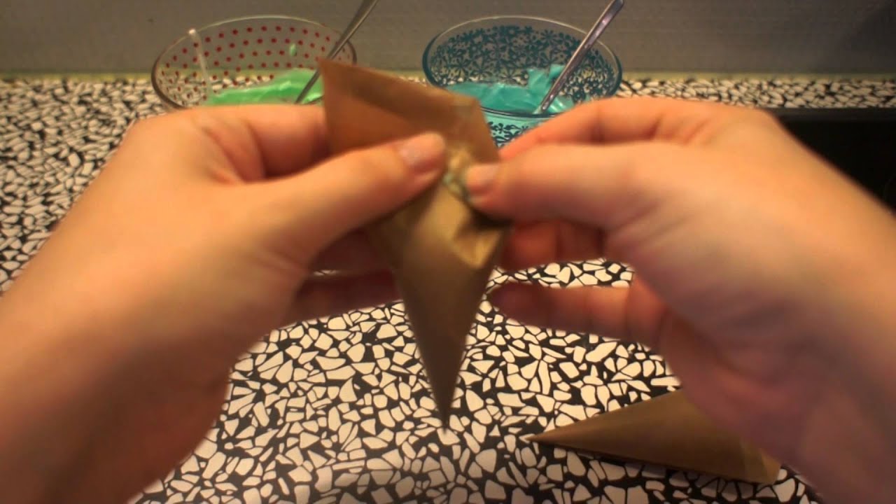 Herstellung & Benutzung von Spritztüten - Royal Icing - von Kuchenfee
