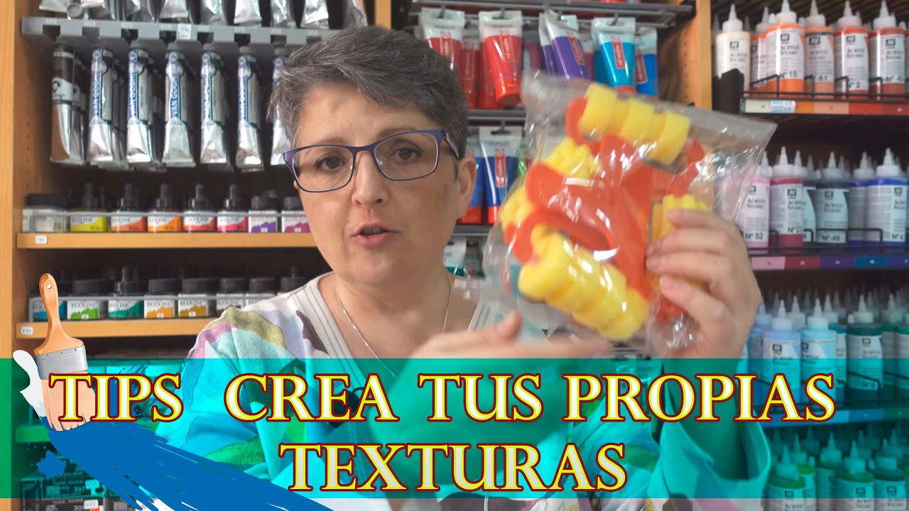 TIPS CREA TEXTURAS CON DIFERENTES MATERIALES