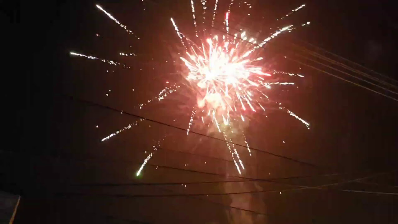 Ali ahmed saeed wedding fire work 30-12-16