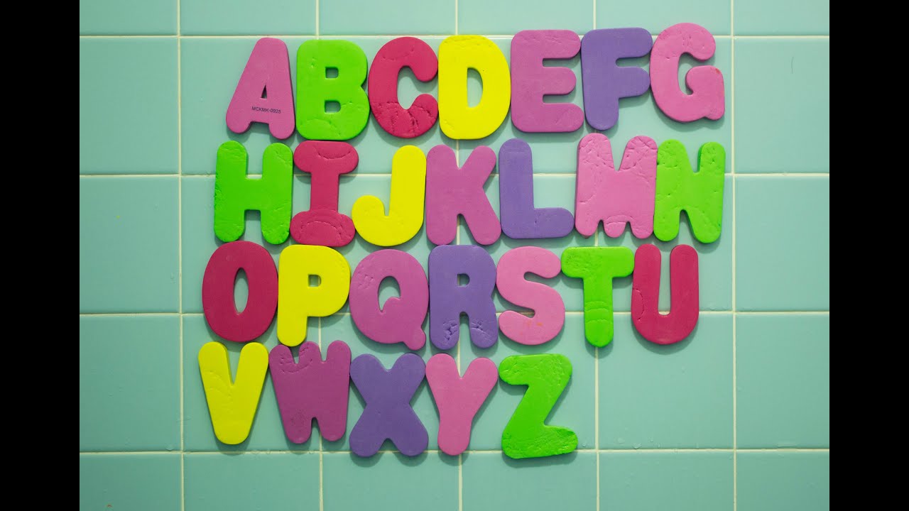Learning ABC Phonics in the water