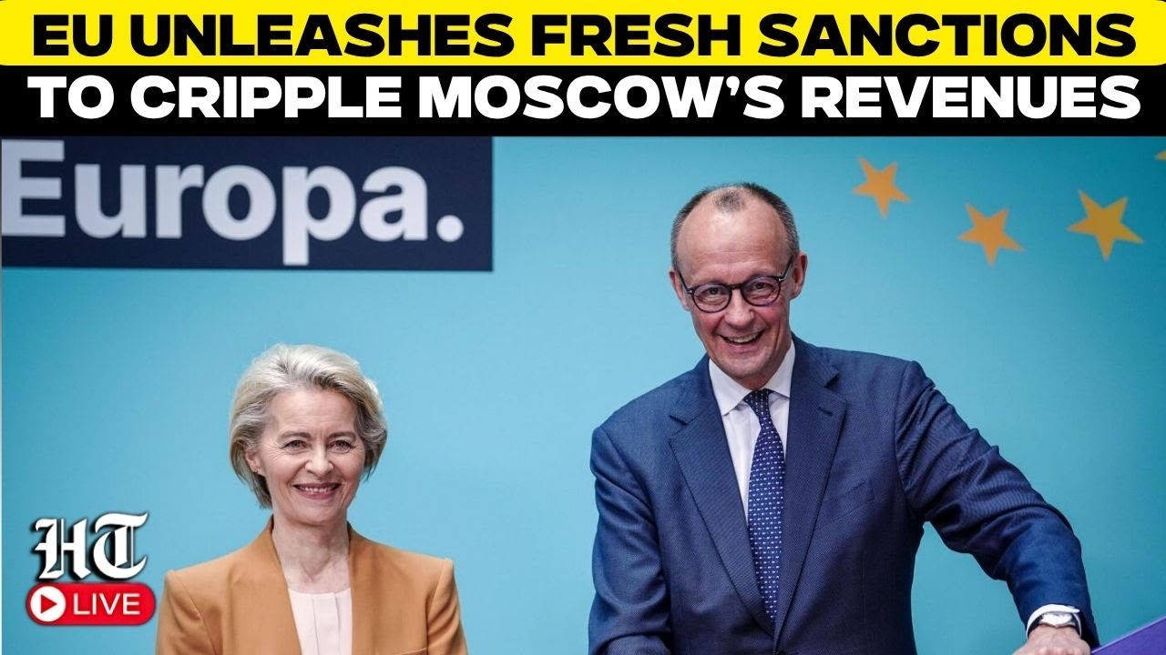 Live: After US, EU Imposes New Sanctions On Russia To Pressure Moscow On Ukraine | Putin | Zelensky