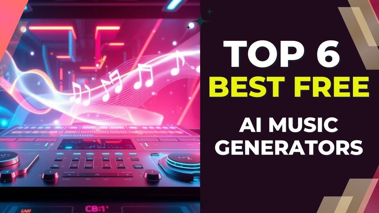 Top 6 FREE AI Music Generators to Create Amazing Songs