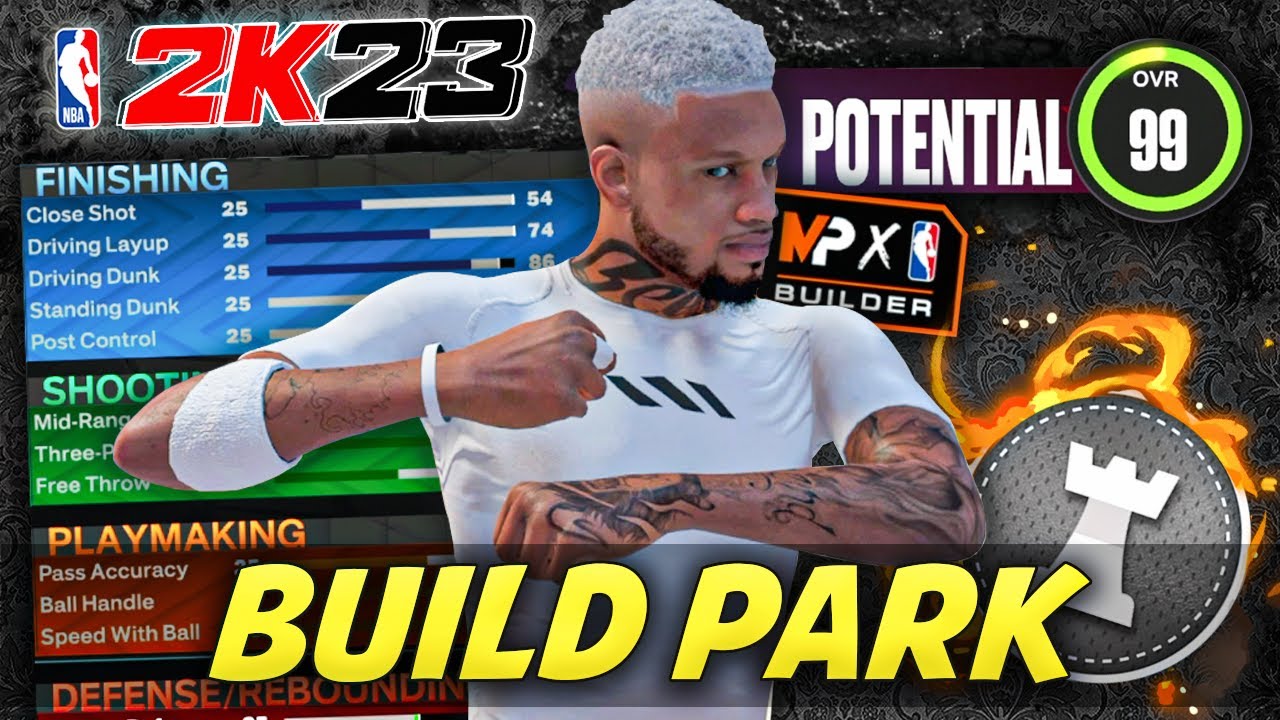 NBA 2K23 Build - MINHA BUILD OFICIAL PARA O PARK! 2 WAY SHOT CREATOR!