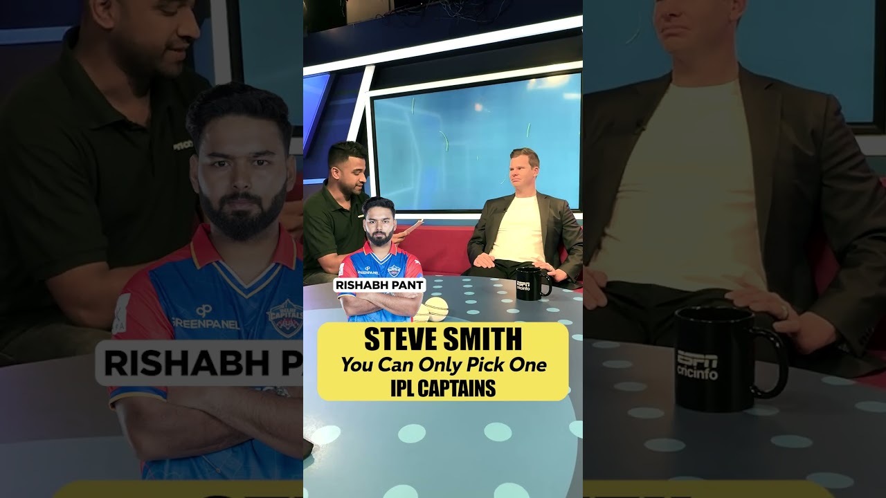#stevesmith picks between #ipl2024 captains(#sanjusamson fans unite, he's got you 🤜🤛) #cricketshorts