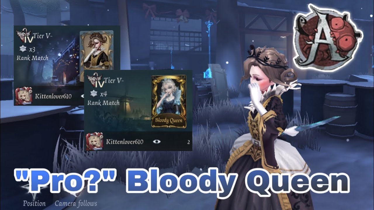 When You Get Recommended to Spectate the Pros! A Badge Bloody Queen Gameplay | Identity V |