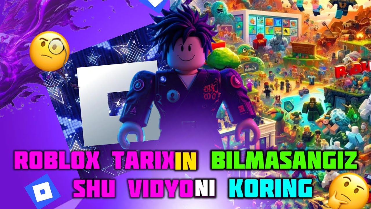 ROBLOX TARIXIN BILMASANGIZ SHU VIDYONI KORING! 