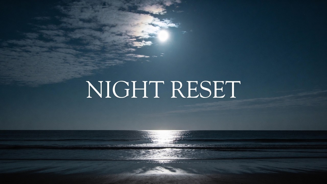 Before Sleep – 8 Minute Night Reset | Calm Ocean for Anxiety at Night
