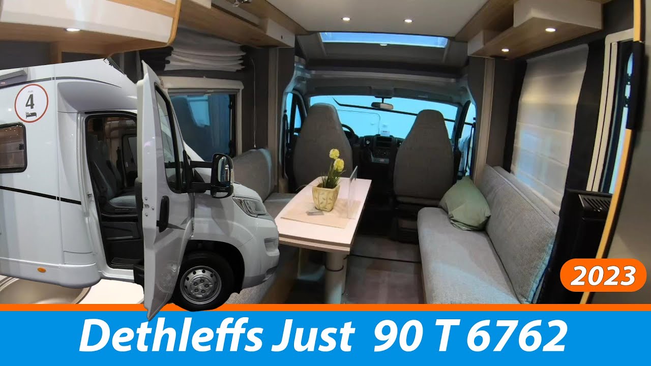 Motorhome Tour | Dethleffs Just  90 T 6762 | Face to Face | 2023 | Caravan Salon Dusseldorf