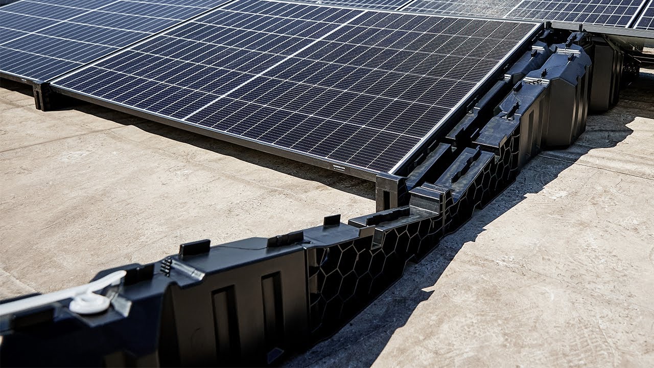 The smart way to install PV systems on flat roofs: Zambelli HSF Ballast Tank