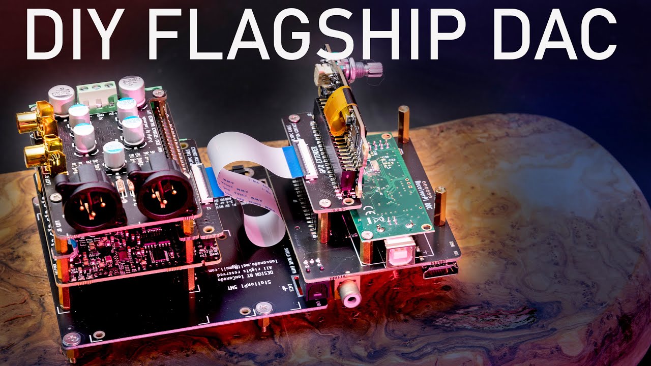 Flagship DIY DAC by IanCanada. USB I2S Coax. No RPI