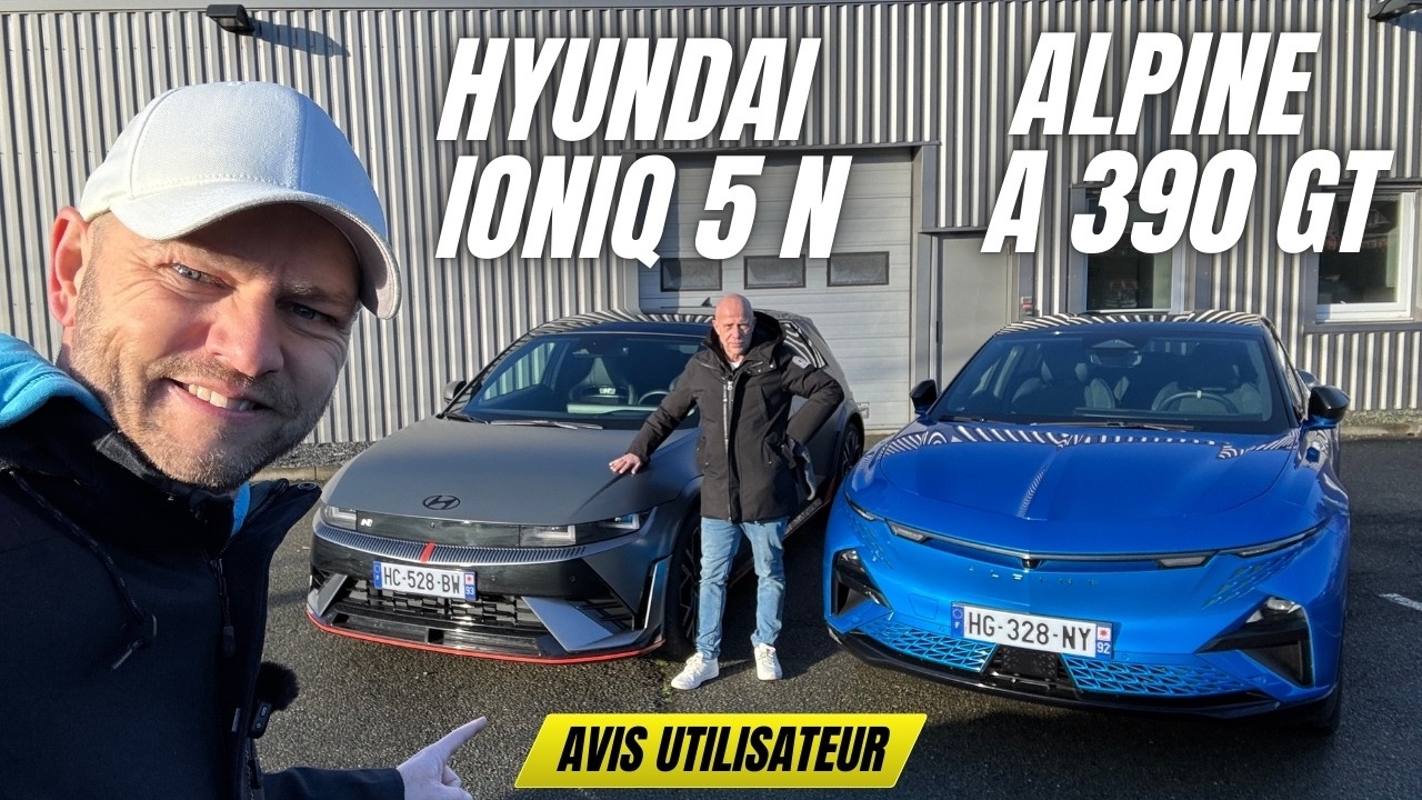 Alpine A390 GT против Hyundai Ioniq 5 N: тест и отзывы пользователей.