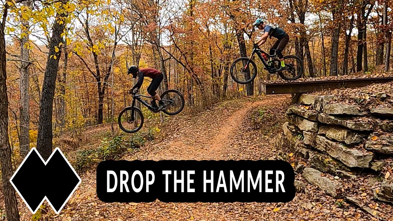 Riding GREEN, BLUE and BLACK trails in Bentonville, Arkansas
