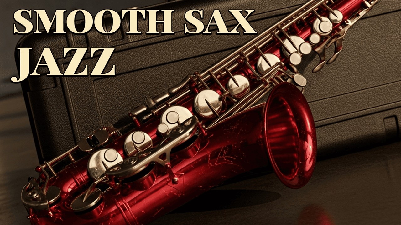 Smooth Saxophone Jazz 🎷 1+ Hours Smooth Jazz Cafe for Relax, Work & Study | Inspired by Kenny G