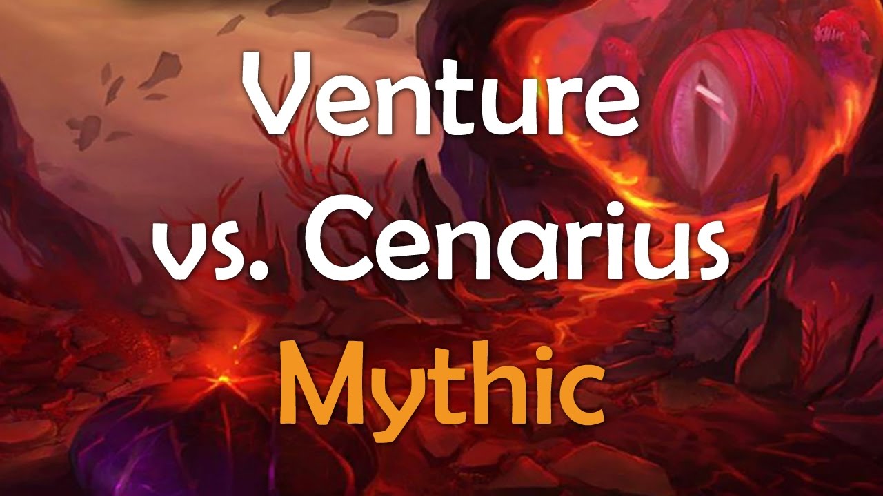 Venture vs. Cenarius - Emerald Nightmare Mythic