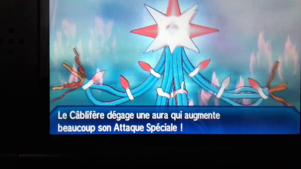 CABLIFERE SHINY 1 024 RESET POKEMON ULTRA SOLEIL