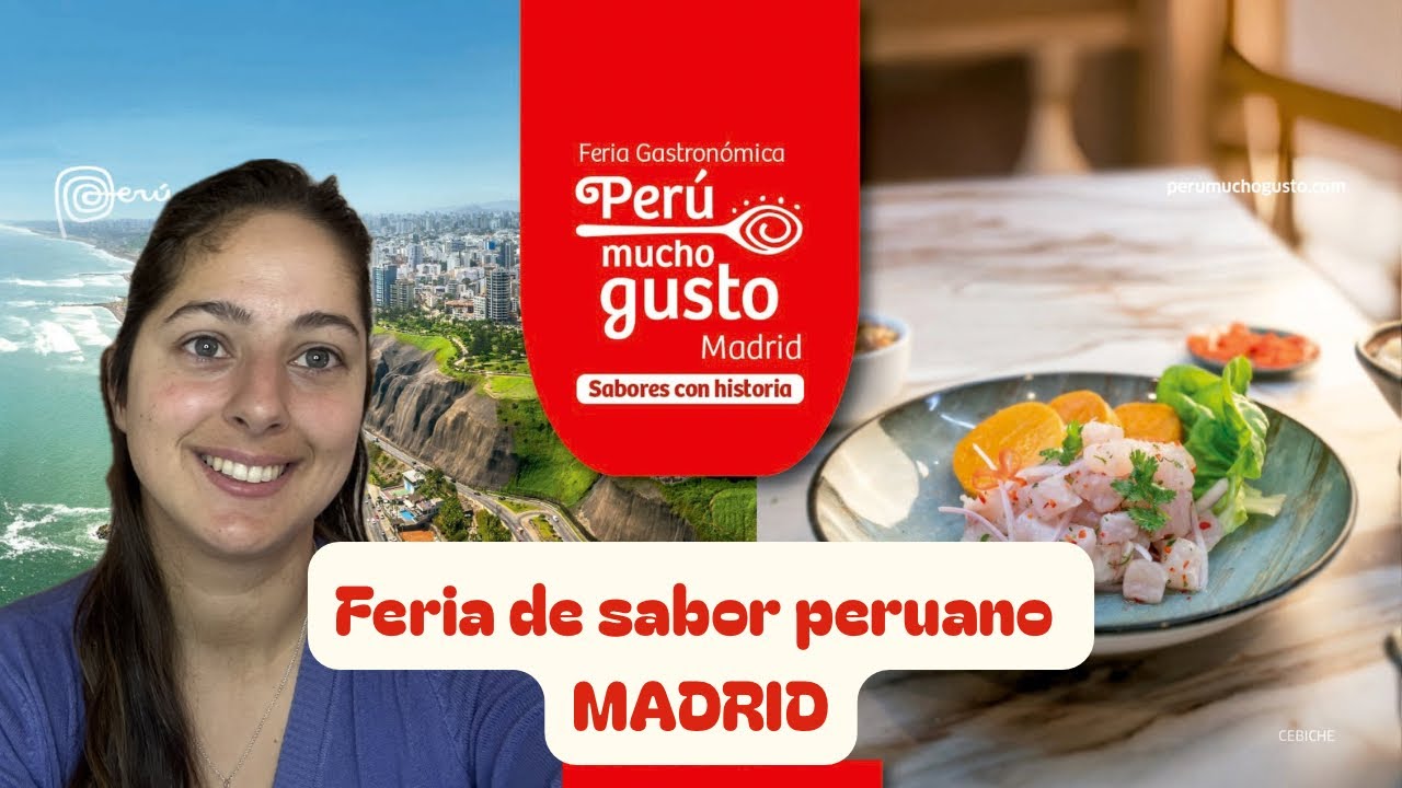 REACCIONANDO A PLATILLOS TÍPICOS PERUANOS (#feriaperumadrid)