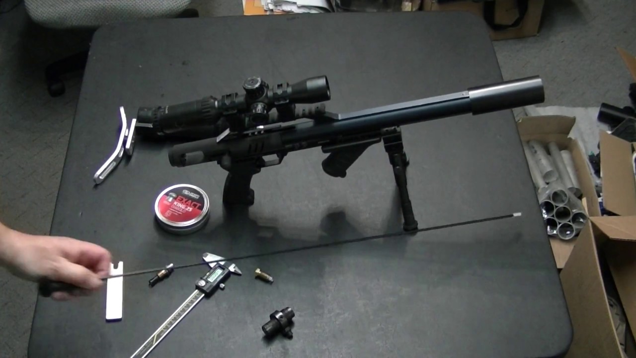 Airforce Airgun Shooting and tuning (part 3)  Shooting @ 25, 50, and 100yards