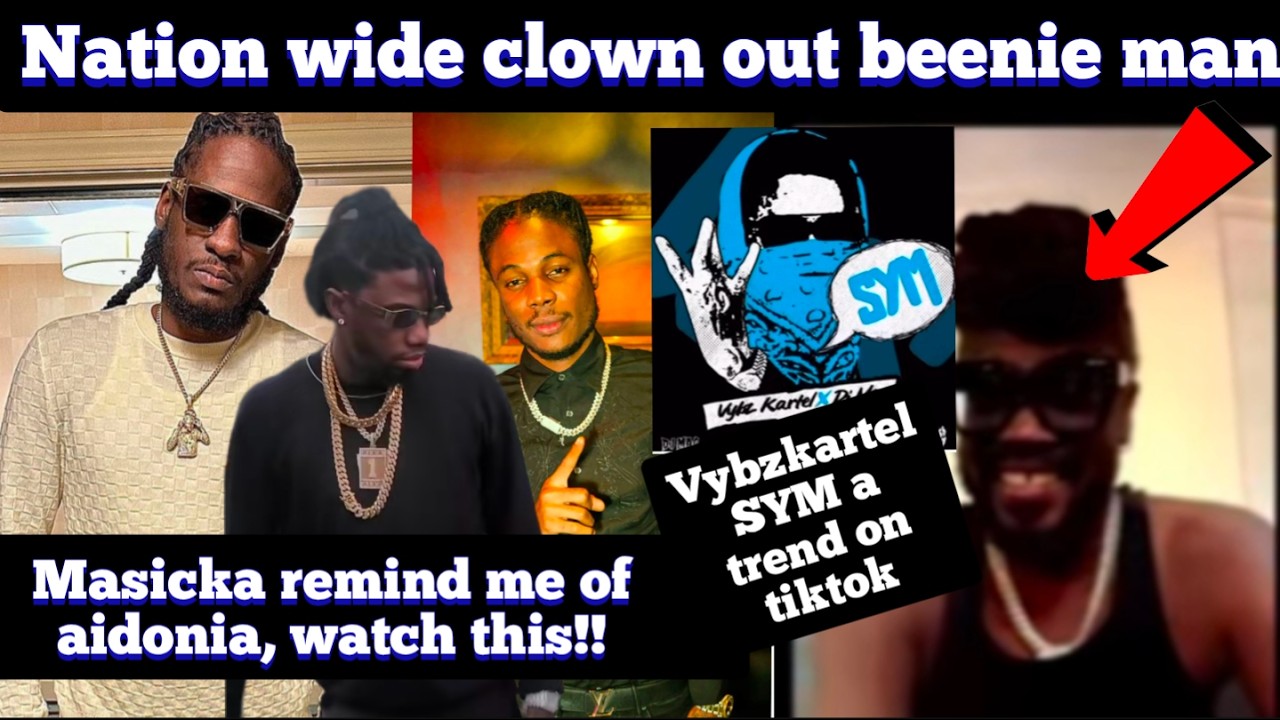 vybzkartel sym dummy on the beat trending on tiktok, masicka remind me of aidonia with this lol