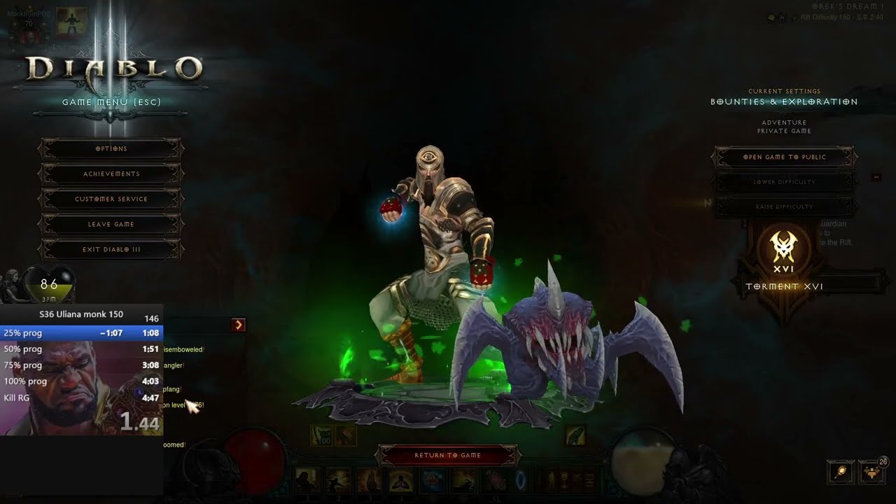 S36 Uliana monk 150 4:12min rank 1 world