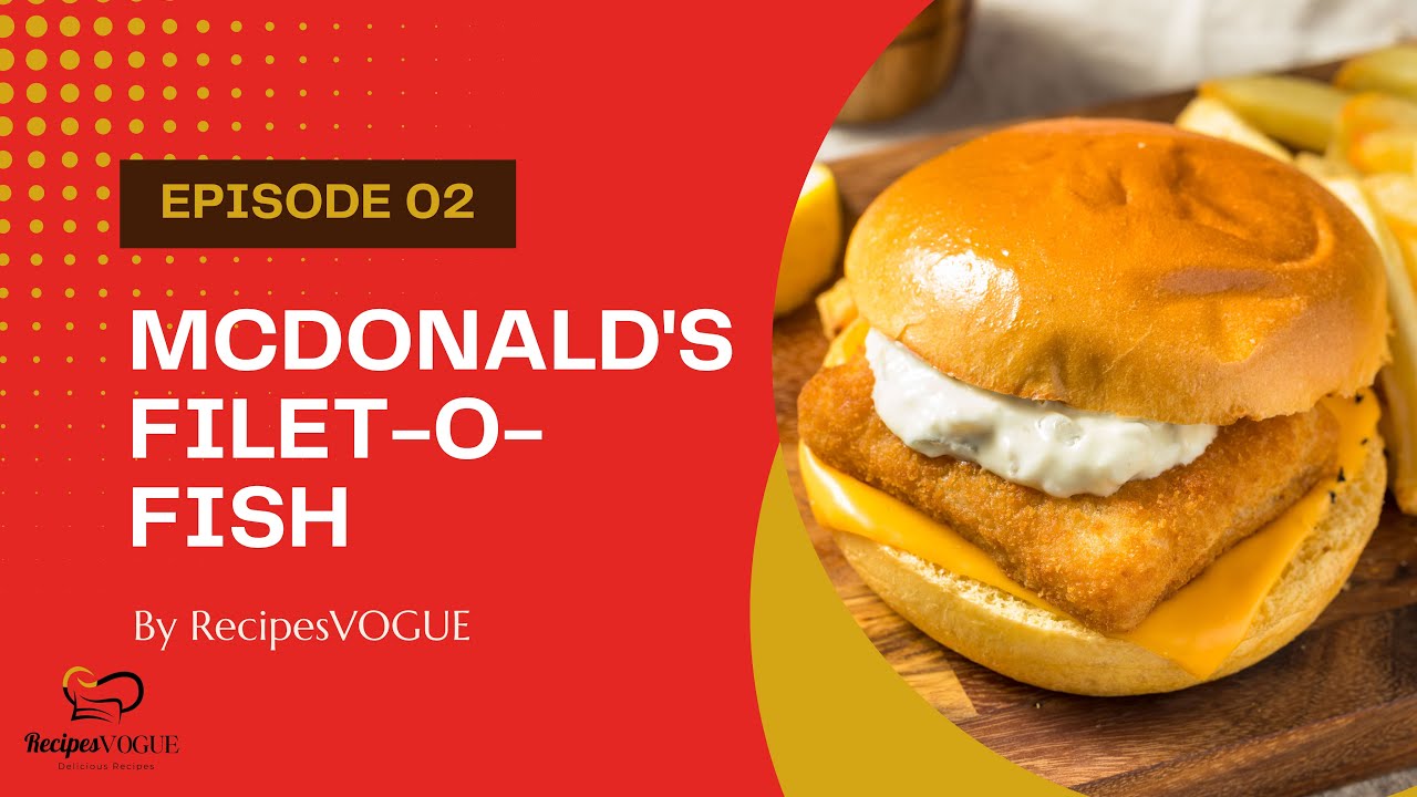 Homemade McDonald's Filet o Fish Sandwich Recipe - Easy Recipes Ideas 