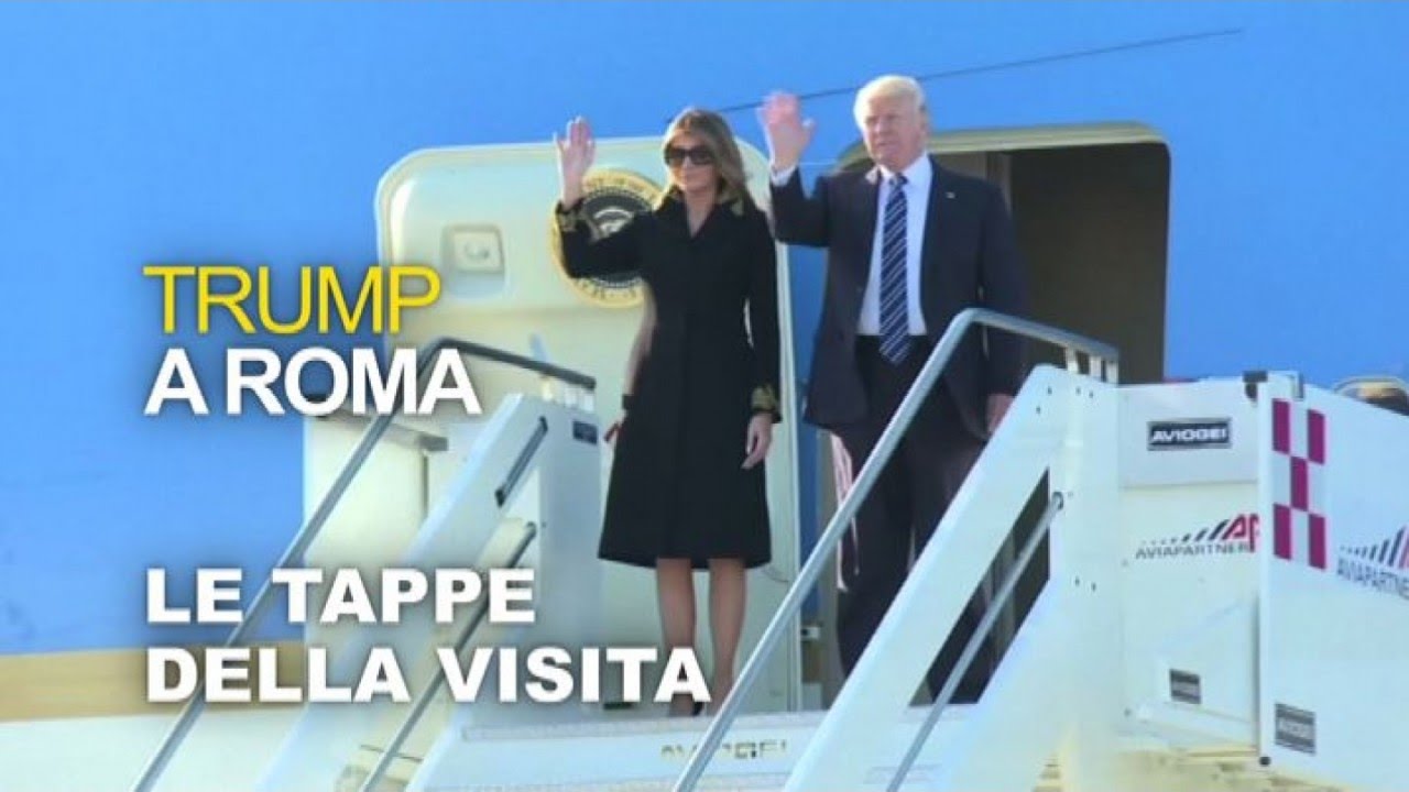 Papa, Mattarella e Gentiloni: la visita di Trump in 90 secondi