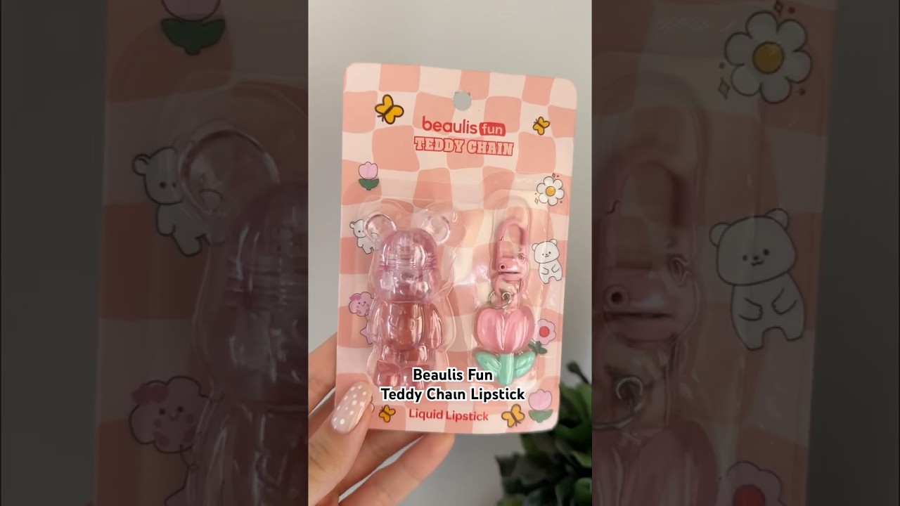 Beaulis Fun Teddy Chain Lipstick 🧸 