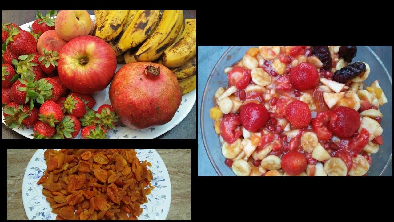 Fruit Chaat With Khubani Chatni By Kitchen Cafe
