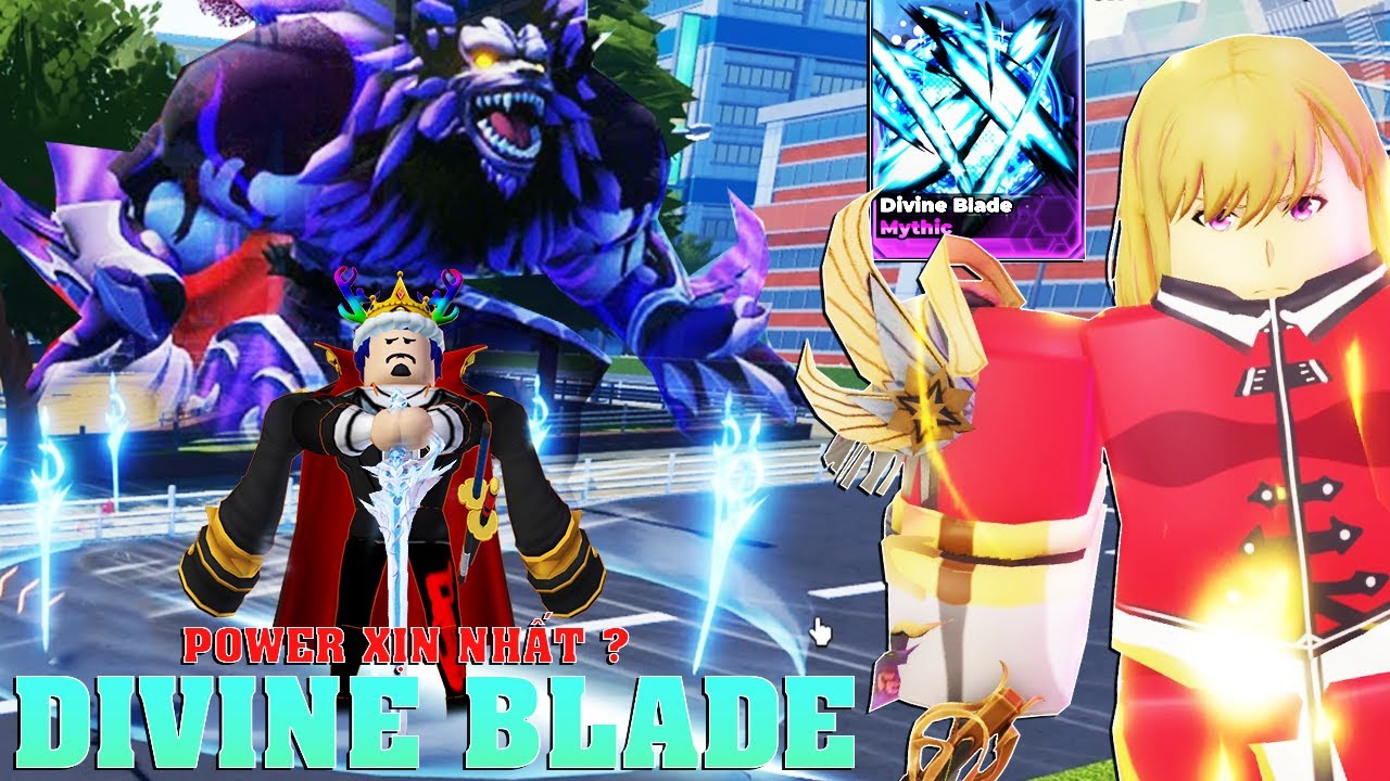Roblox – UPDATE MỚI NGƯỜI SÓI THẦN THOẠI NHƯNG POWER DIVINE BLADE VẪN XỊN NHẤT GAME | Solo Hunters