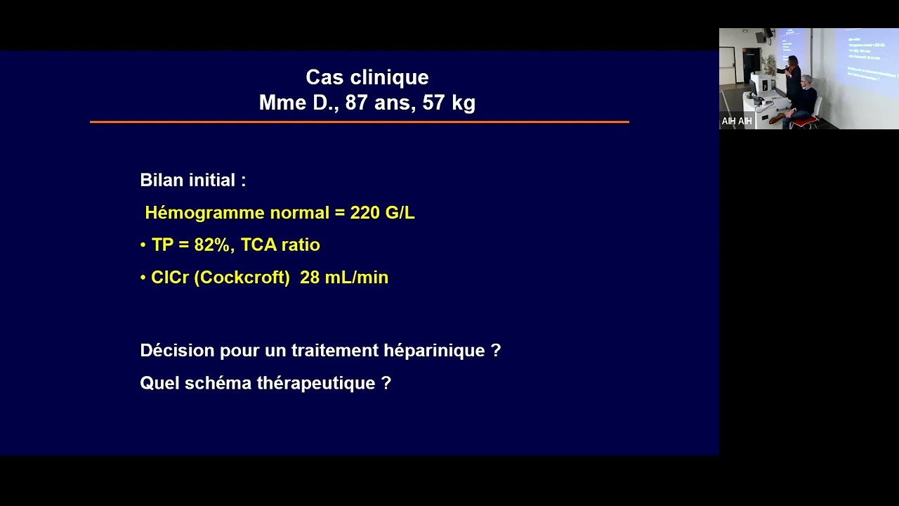 DES hémostase : gestion des anticoagulants - MTEV
