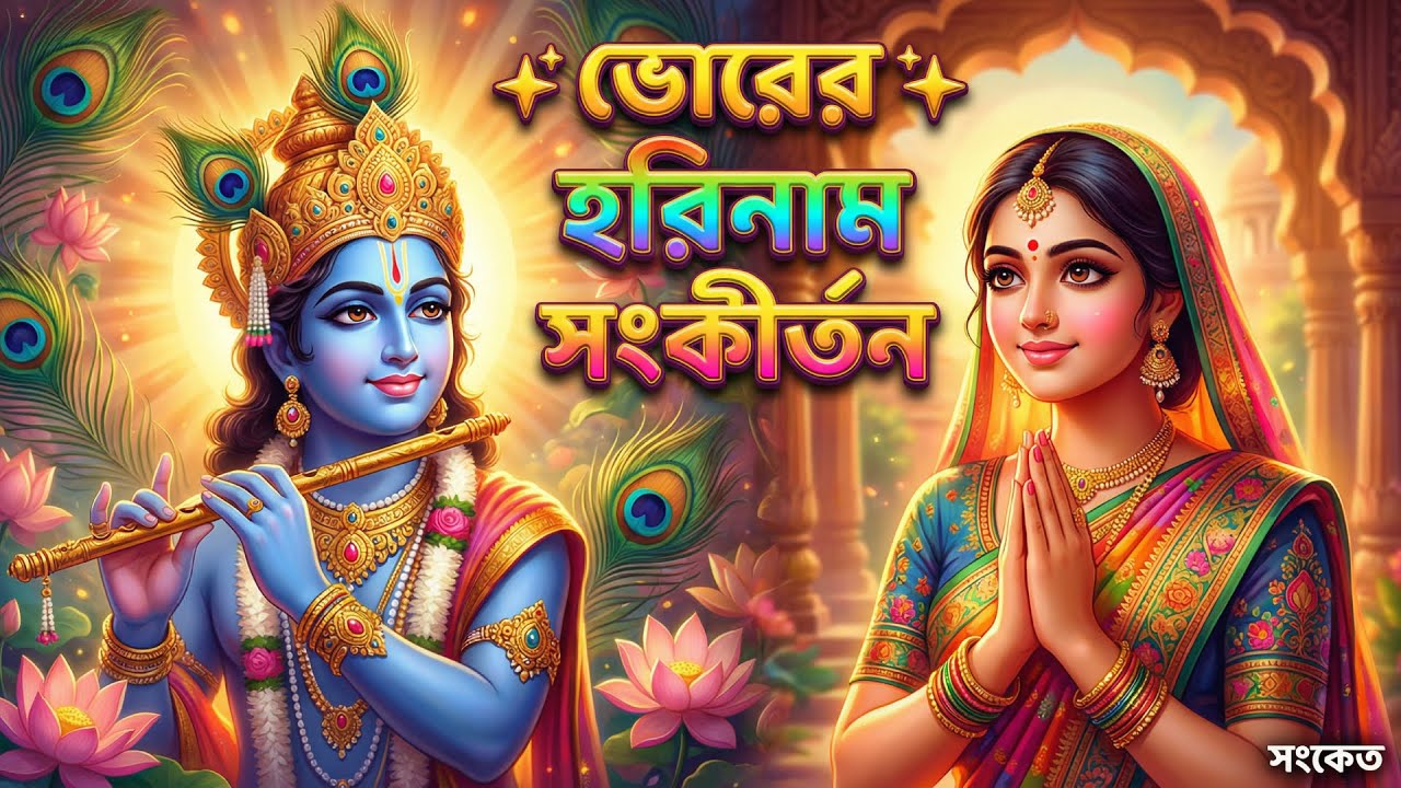 ভোরের হরিনাম সংকীর্তন | মন শান্ত করা বাংলা ভক্তিমূলক কীর্তন| Morning Harinaam Sankirtan #HareKrishna