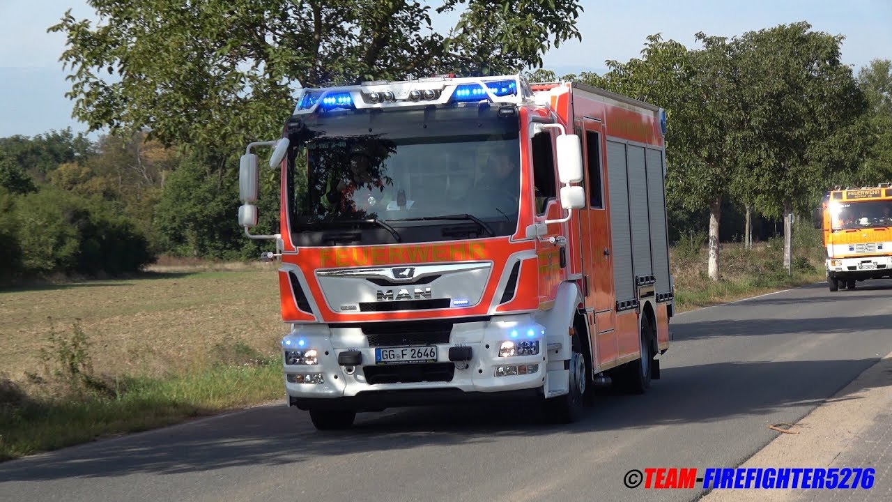 [Neues LF20 + Bullhorn] Abschlussübung der Jugendfeuerwehr Mörfelden Walldorf