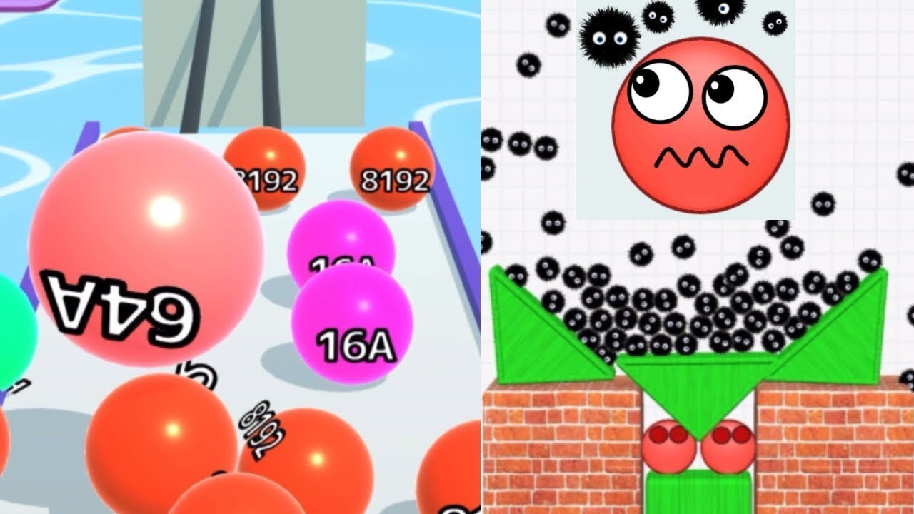 Hide ball vs Satisfying 2048 Games collection