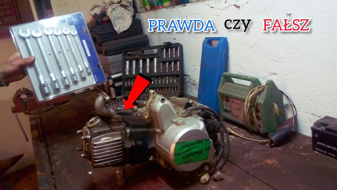 Przegląd góry silnika 125 4T (139fmb)