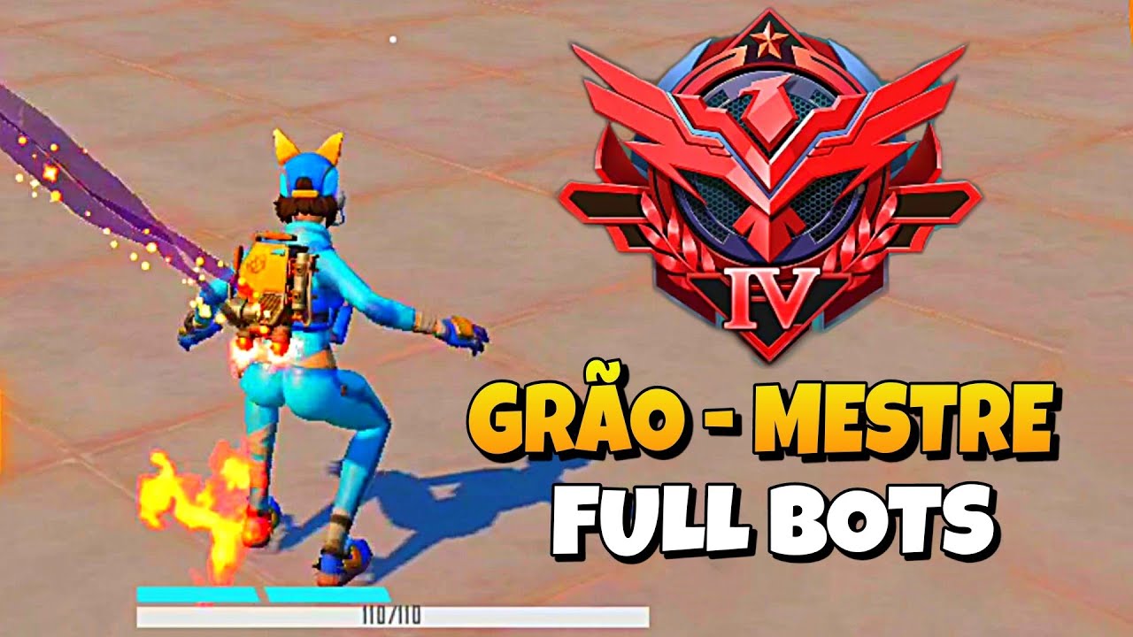 PEGUEI GRÃO - MESTRE NA SOLO VS SQUAD FULL BOTS DO FARLIGHT 84 KKKKKKKKKKKKKK