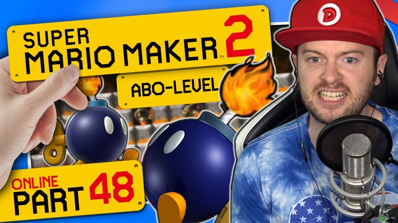 SUPER MARIO MAKER 2 ONLINE 👷 #48: Instabiles Lava Schloss & die versunkene Elizabeth