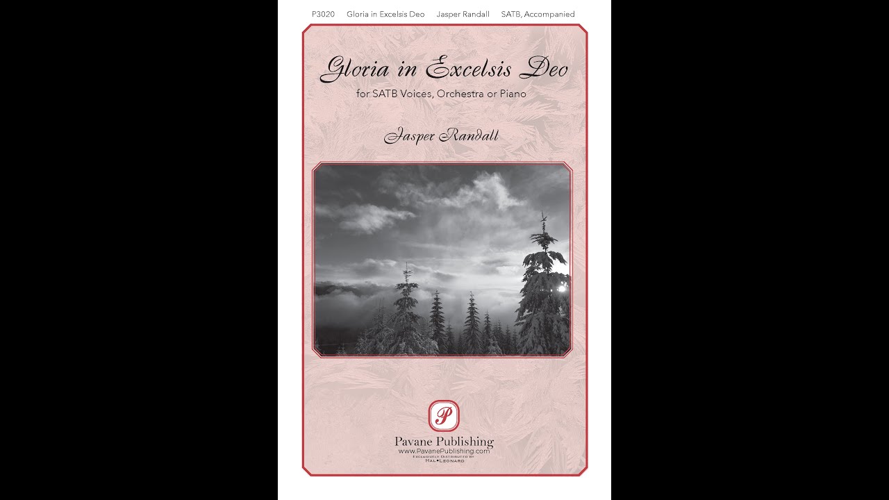 Gloria in Excelsis Deo (SATB)—Jasper Randall (Full Orchestra Recording)