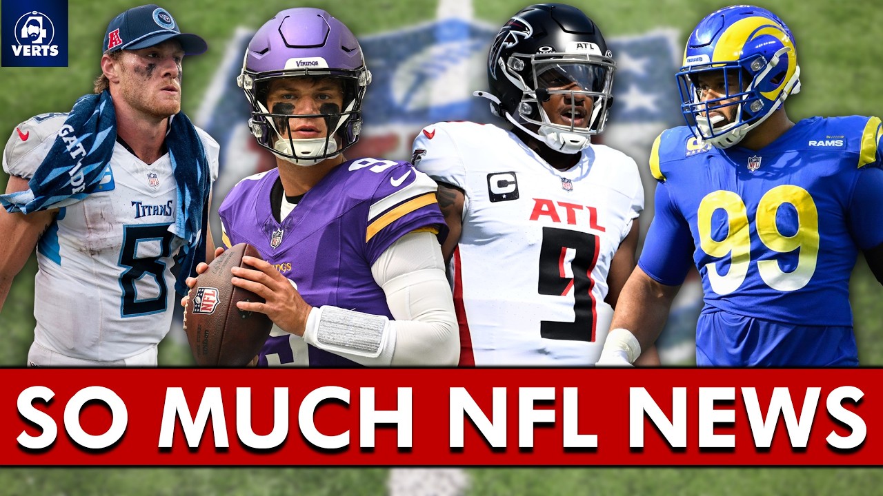 🚨SO MUCH NFL News: JJ McCarthy Latest? Michael Penix vs. Tua Tagovailoa, Aaron Donald & Will Levis