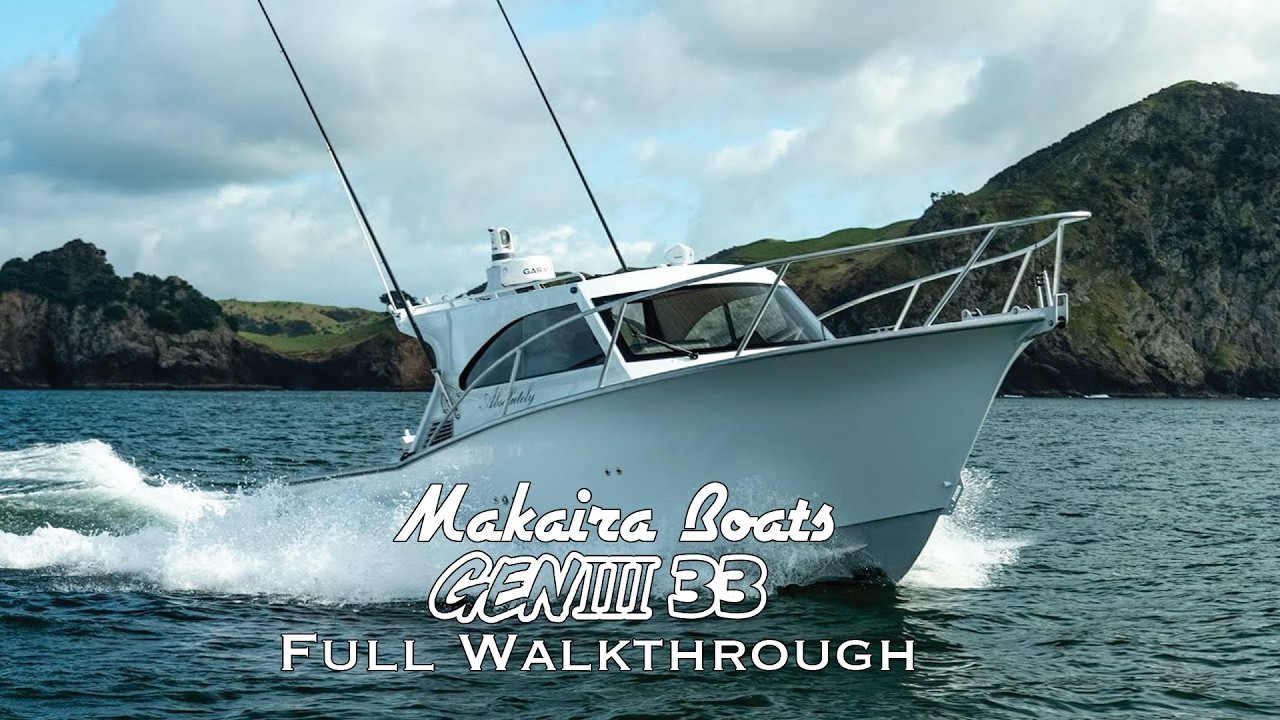 Makaira Boats Gen3 1000 | Наш самый большой прицепной катер (33 фута) | Полное пошаговое руководство