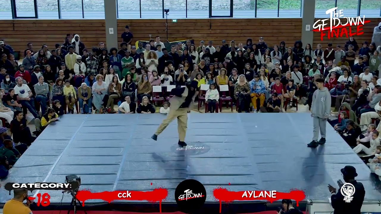 CCK vs AYLANE QUART FINAL -18 ans (THE GET DOWN BATTLE FINAL - WINNER CCK)