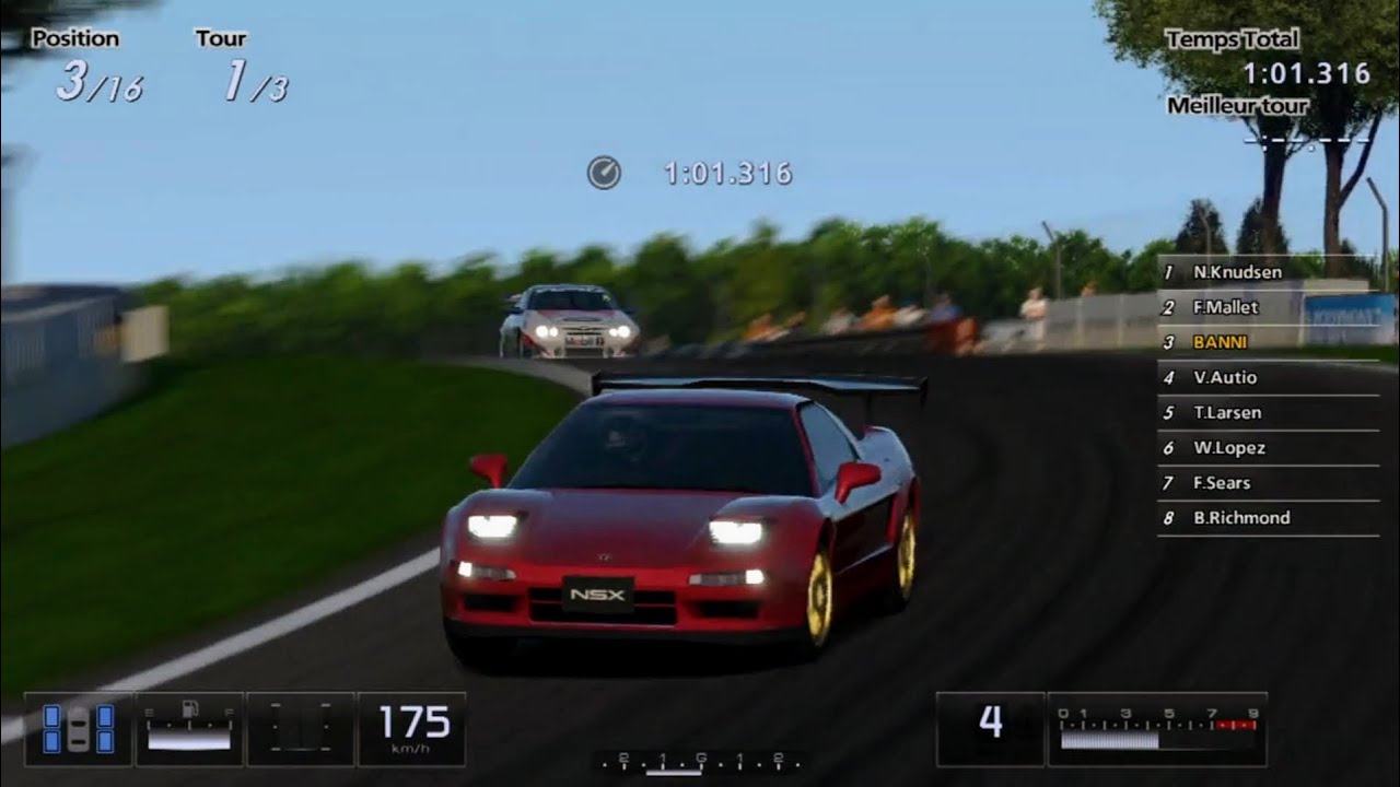Gran Turismo 5 - Honda NSX Type S Zero '97 (HYBRiD) PS3 Gameplay