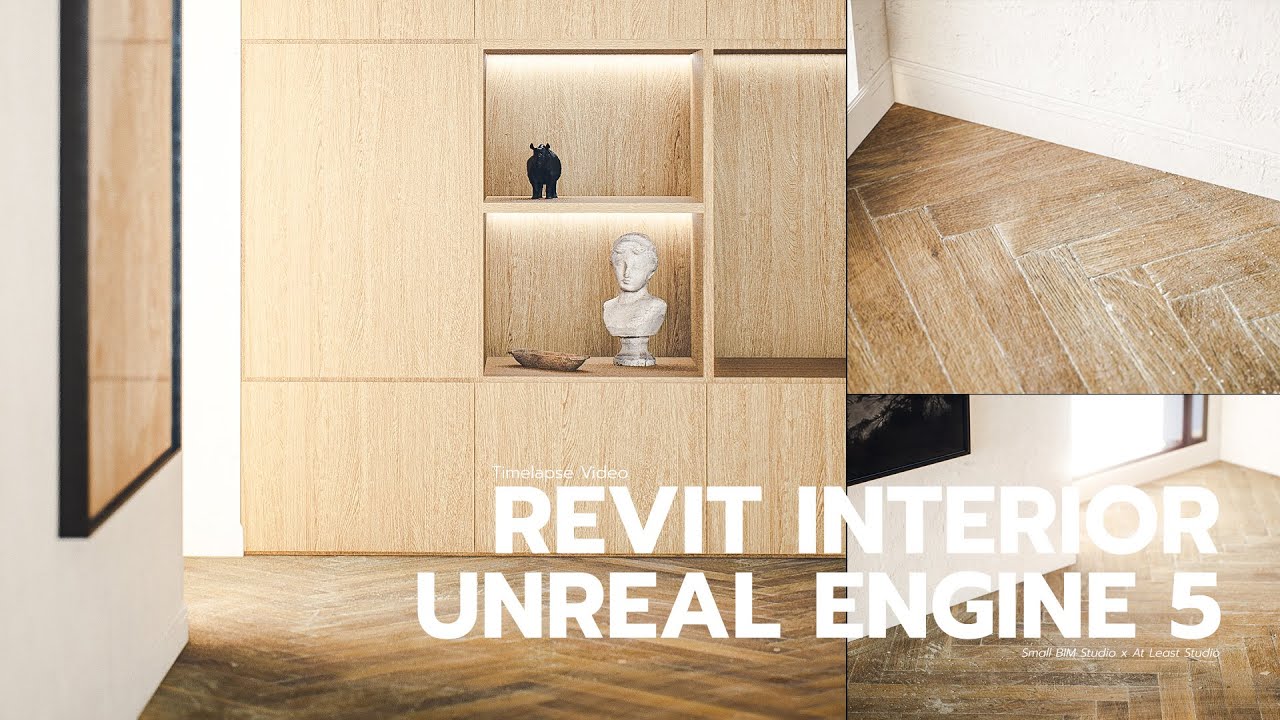 Revit Interior + Unreal Engine 5 : Timelapse Video