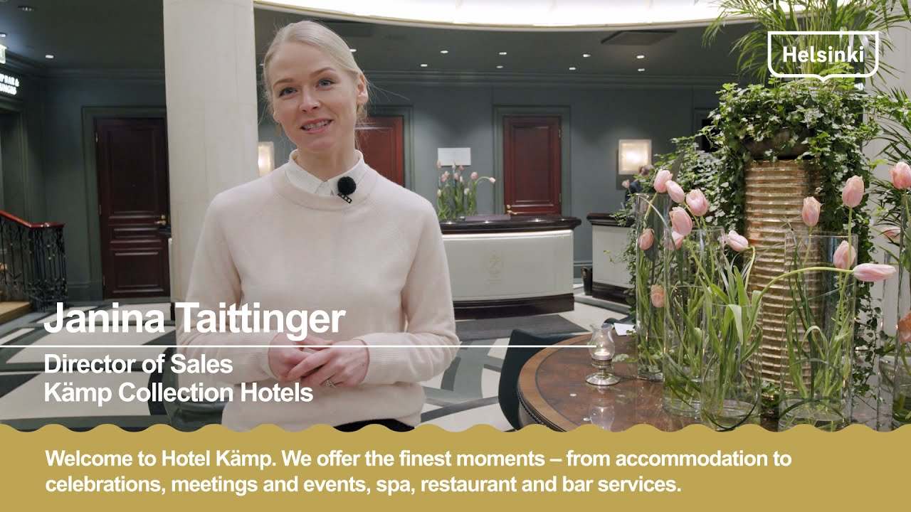 Virtual Site Visit to Hotel Kämp