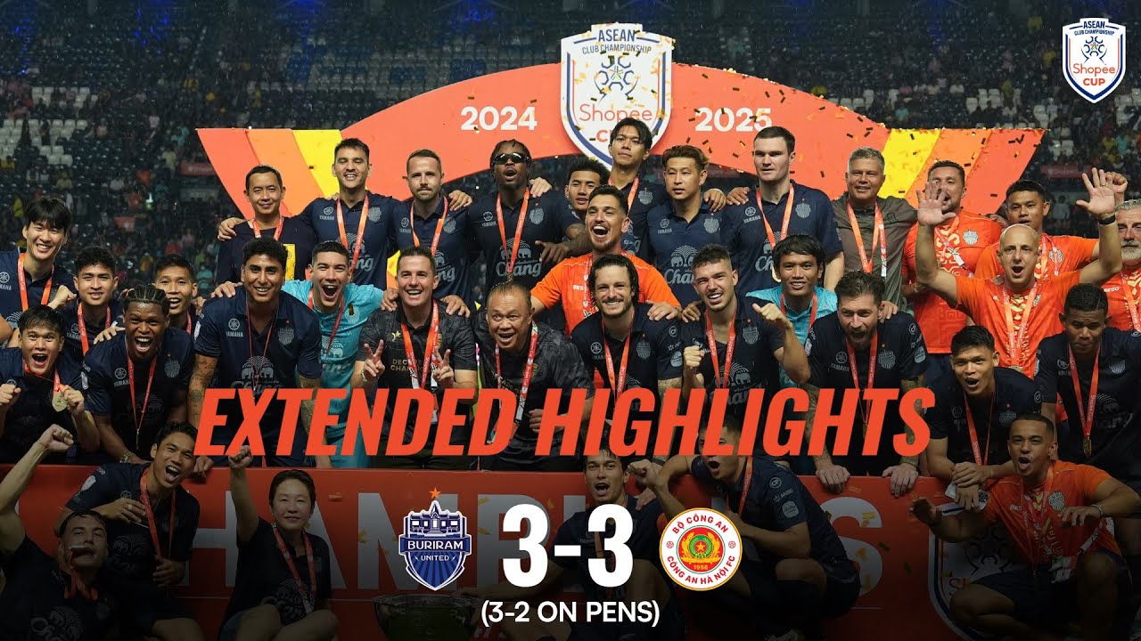 🇹🇭 «Бурирам Юнайтед» против «Конг Ан Ха Ной» 🇻🇳 (финал Кубка Shopee 2024/2025, ответные матчи, ра...