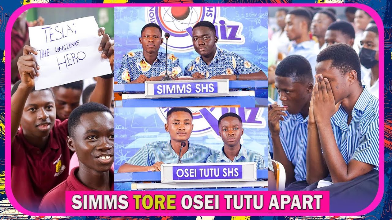 NSMQ 2023: SIMMS SHS доминирует над «посеянным» Osei Tutu SHS ASHANTI REGIONAL CHAMPION