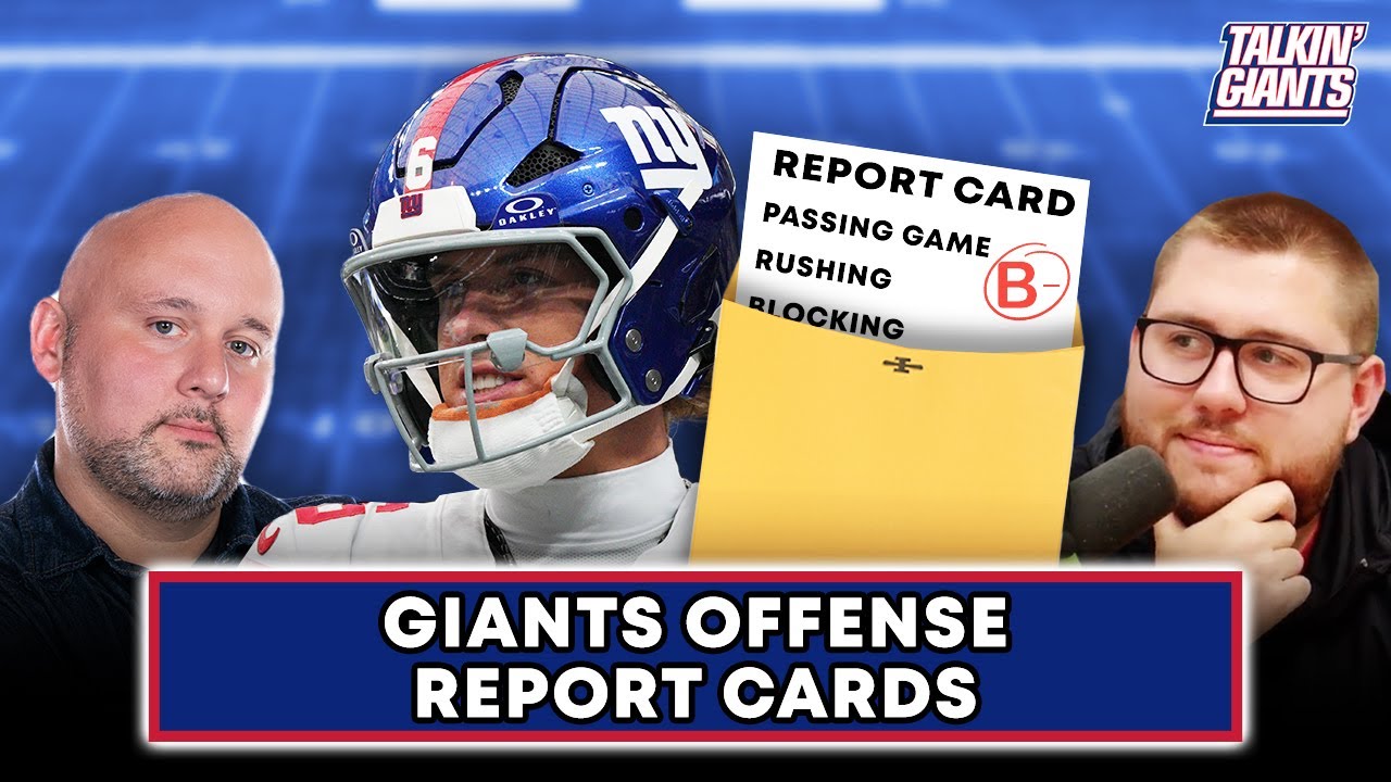 What is Jaxson Dart’s Rookie Year Grade? Giants Offense Report Card | 949